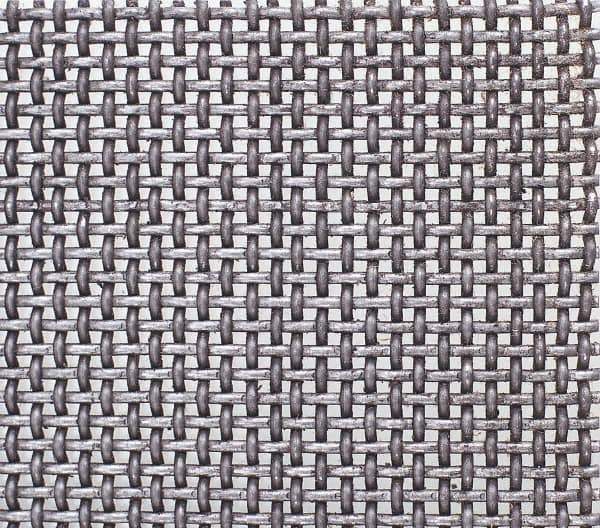 Value Collection - 16 Gage, 0.063 Inch Wire Diameter, 3 x 3 Mesh per Linear Inch, Steel, Wire Cloth - 0.27 Inch Opening Width, 36 Inch Wide, Cut to Length - USA Tool & Supply