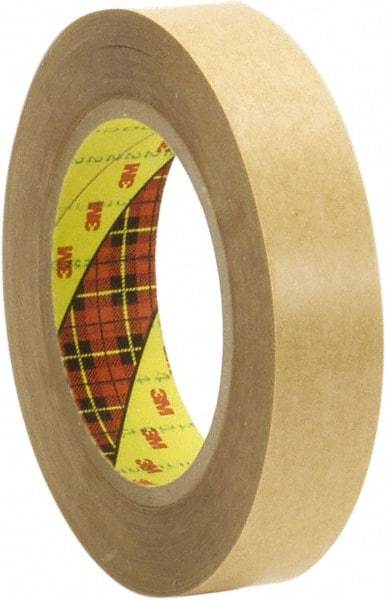3M - 1/2" x 36 Yd Acrylic Adhesive Double Sided Tape - 4 mil Thick, Clear, Polyester Film Liner, Continuous Roll, Series 415 - USA Tool & Supply