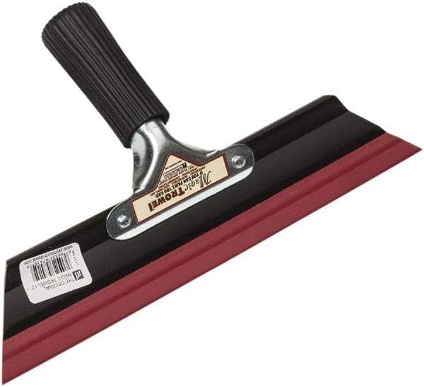 SEYMOUR-MIDWEST - Rubber Smoother Trowel - 12" Long x 12" Wide, Rubber Handle - USA Tool & Supply