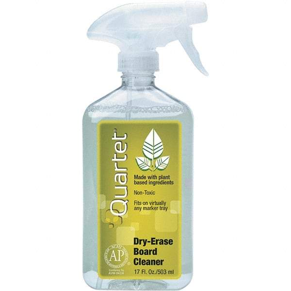 Quartet - 17 oz Spray Bottle White Board & Dry Erase Board Cleaner - For Use with Dry Erase Marker Boards - USA Tool & Supply