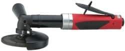 Sioux Tools - 4-1/2" Wheel Diam, 12,000 RPM, Pneumatic Angle & Disc Grinder - 5/8-11 Spindle, 35 CFM, Rear Exhaust - USA Tool & Supply