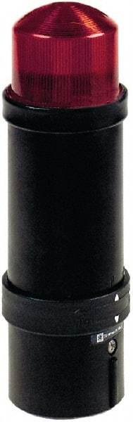 Schneider Electric - 230 VAC, 4X NEMA Rated, Strobe Tube, Red, Flashing Light - 60 Flashes per min, 70mm Pipe/Pendant, 70mm Diameter, 232mm High, IP65, IP66 Ingress Rating - USA Tool & Supply