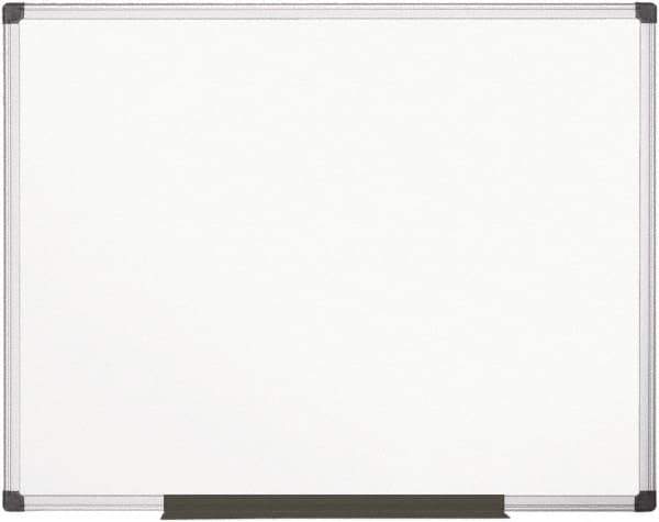 MasterVision - 48" High x 72" Wide Magnetic Dry Erase Board - Steel - USA Tool & Supply