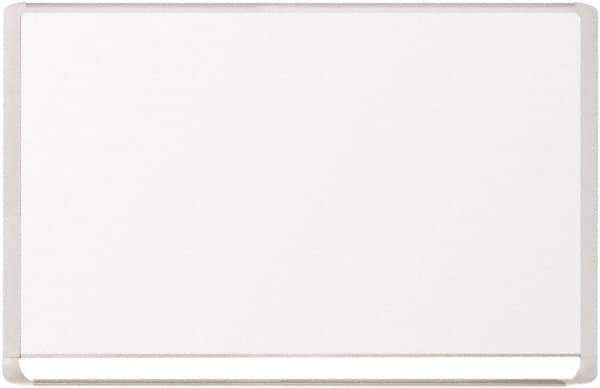 MasterVision - 48" High x 72" Wide Magnetic Dry Erase Board - Steel - USA Tool & Supply