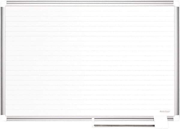 MasterVision - 48" High x 72" Wide Magnetic Dry Erase Calendar - Steel - USA Tool & Supply