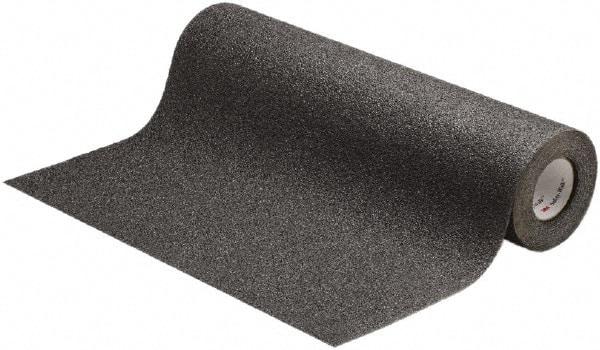 Ability One - Black Solid Color Anti-Slip Vinyl Tape - 24" Wide x 30' Long x 0.048" Thick, General Traffic - USA Tool & Supply