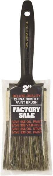 Wooster Brush - 2" Hog General Purpose Paint Brush - 2-7/16" Bristle Length, Plastic Handle - USA Tool & Supply