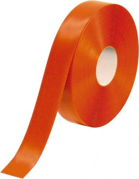 PRO-SAFE - Orange Solid Color PVC Tape - 2" Wide x 100' Long x 50 mil Thick, General Traffic - USA Tool & Supply