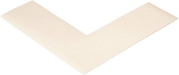 PRO-SAFE - White Solid Color PVC Tape - 2" Wide x 1/2' Long x 50 mil Thick, General Traffic - USA Tool & Supply