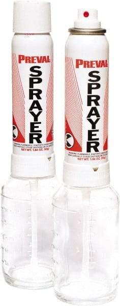 UltraTech - Siphon Feed Paint Sprayer - 6 oz Capacity, 0 Min psi, 73 Max CFM, For Sealers - USA Tool & Supply