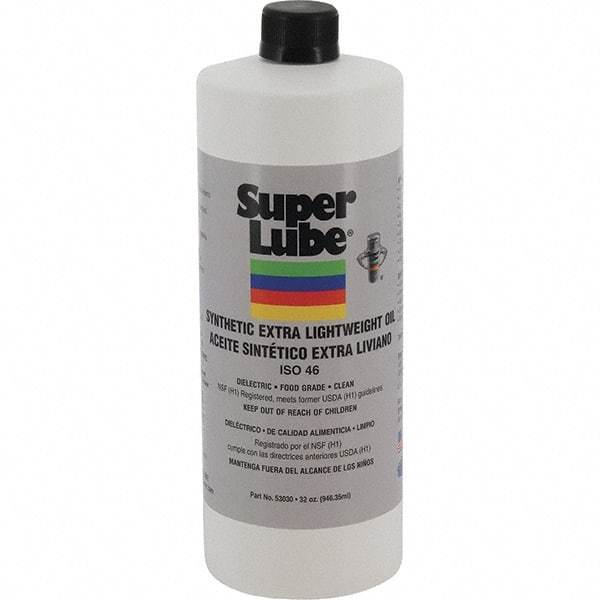 Synco Chemical - 32 oz Bottle Synthetic Lubricant - -40°F to 500°F, Food Grade - USA Tool & Supply
