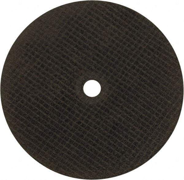 Norton - 7" 24 Grit Aluminum Oxide Cutoff Wheel - 3/32" Thick, 5/8" Arbor, 8,730 Max RPM, Use with Circular Saws - USA Tool & Supply