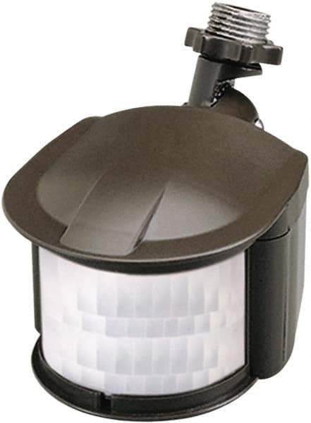 Cooper Lighting - 120 VAC, 180° Pattern, Wall Mount Photoelectric Sensor - For Use with Floodlight - USA Tool & Supply