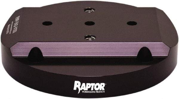 Raptor Workholding - 8.45" Jaw Width, 1-3/4" High Riser - For Use with 4 & 5 Axis Workholding Systems - USA Tool & Supply