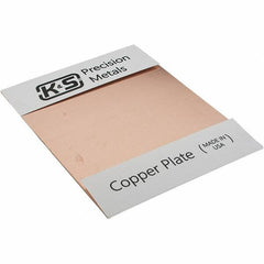Made in USA - Copper Sheets Material: Copper Thickness (Decimal Inch): 0.0500 - USA Tool & Supply