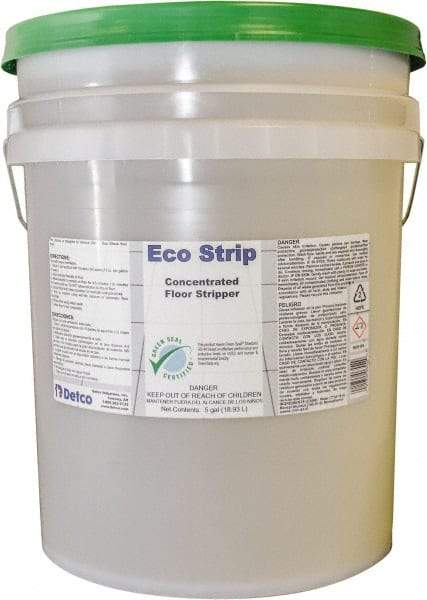 Detco - 5 Gal Pail Stripper - Use on Resilient Flooring - USA Tool & Supply