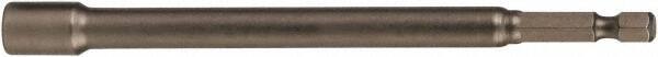 Wiha - 3/8" Magnetic Nutsetter - 1/4" Hex Drive, 12" OAL - USA Tool & Supply