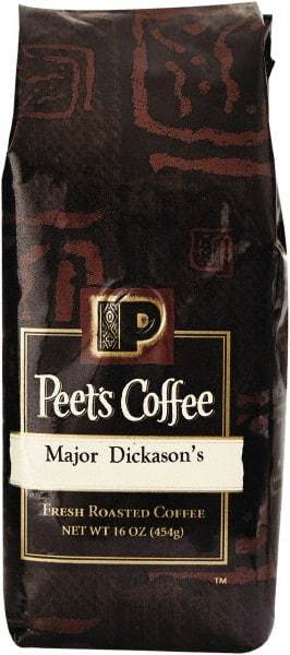 Peet's Coffee & Tea - Bulk Coffee, Major Dickason's Blend, Ground, 1 Lb Bag - USA Tool & Supply