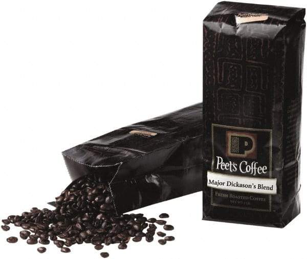 Peet's Coffee & Tea - Bulk Coffee, Major Dickason's Blend, Whole Bean, 1 Lb Bag - USA Tool & Supply