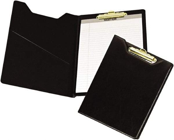 Samsill - 12-1/8" Long x 8" Wide Pad Holder - Black - USA Tool & Supply