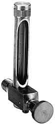 LDI Industries - 1-3/8 Inch Long Sight, 1/4 Inch Thread Size, Buna-N Seal Short Elbow With Drain, Vented Oil-Level Indicators and Gauge - 2-3/8 Inch Length to Center of Base - USA Tool & Supply