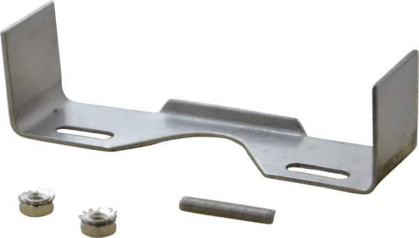 Ashcroft - 1/4 Thread, Stainless Steel Case Material, U-Clamp Pressure Gauge Mounting Kit - 1% Accuracy, 316 Material Grade - USA Tool & Supply