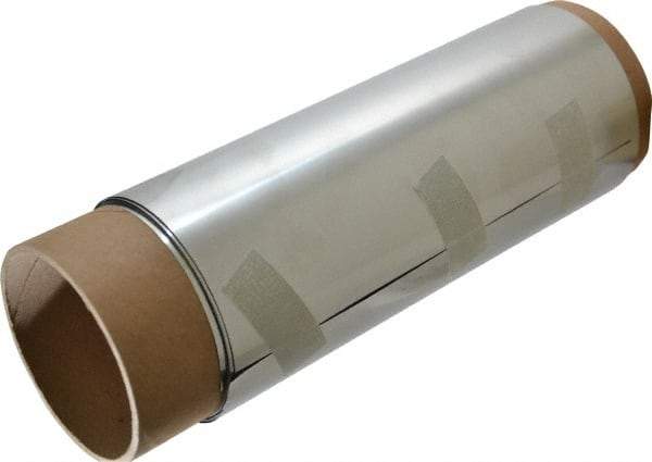 Made in USA - 25 Ft. Long x 10 Inch Wide, 1800°F Max, 321 Stainless Steel Tool Wrap - 0.002 Inch Thick - USA Tool & Supply