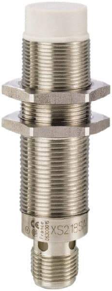 Telemecanique Sensors - PNP, 12mm Detection, Cylinder, Inductive Proximity Sensor - 3 Wires, IP67, IP69, 12 to 24 VDC, M18x1 Thread, 70mm Long - USA Tool & Supply