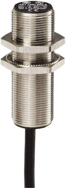 Telemecanique Sensors - PNP, NC, 5mm Detection, Cylinder, Inductive Proximity Sensor - 3 Wires, IP65, IP67, 12 VDC, 12 VDC, 24 VDC, M18x1 Thread, 53mm Long x 18mm Wide - USA Tool & Supply