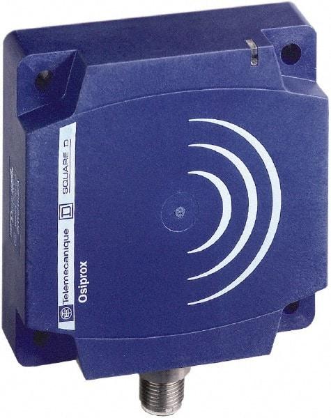 Telemecanique Sensors - PNP, NC, Flat, Inductive Proximity Sensor - 3 Wires, IP67, 12 to 24 VDC, 80mm Wide - USA Tool & Supply