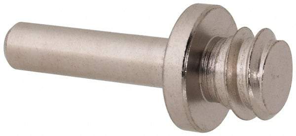 Weiler - 1/4" Max Diam, Abrasive Disc Mandrel - For Abrasive Discs - USA Tool & Supply