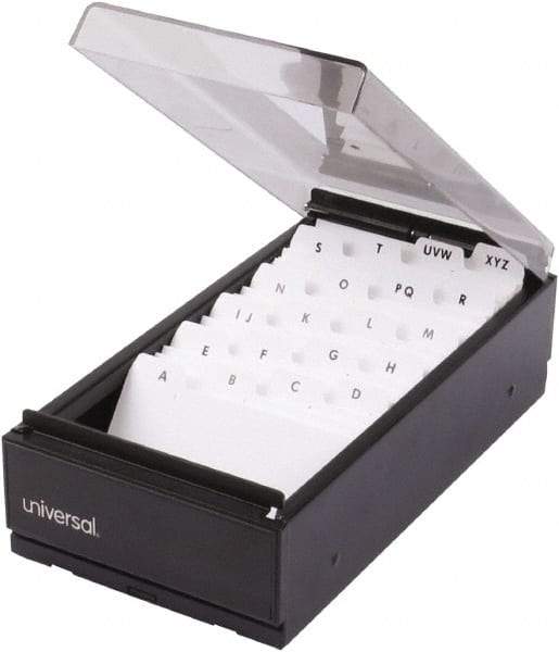 UNIVERSAL - 600 Covered Card File - 2 x 3-1/2" - USA Tool & Supply