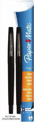 Paper Mate - Medium Porous Point Pen - Red - USA Tool & Supply