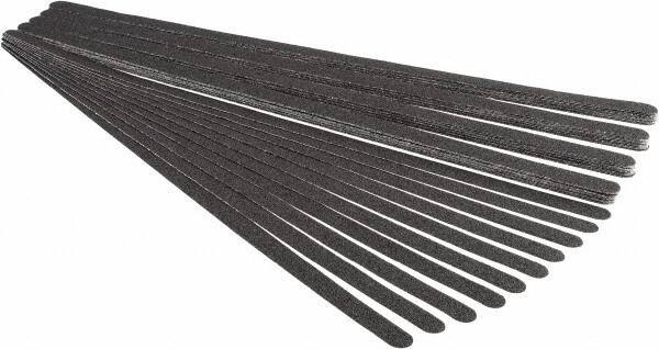 PRO-SAFE - Black Solid Color Anti-Slip Vinyl Cleat - 3/4" Wide x 2' Long, General Traffic - USA Tool & Supply