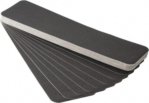 PRO-SAFE - Black Solid Color Anti-Slip Vinyl Tape - 6" Wide x 2' Long, General Traffic - USA Tool & Supply