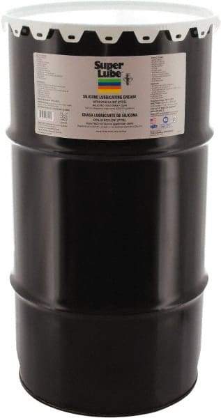 Synco Chemical - 120 Lb Keg Silicone General Purpose Grease - Translucent White, Food Grade, 500°F Max Temp, NLGIG 2, - USA Tool & Supply