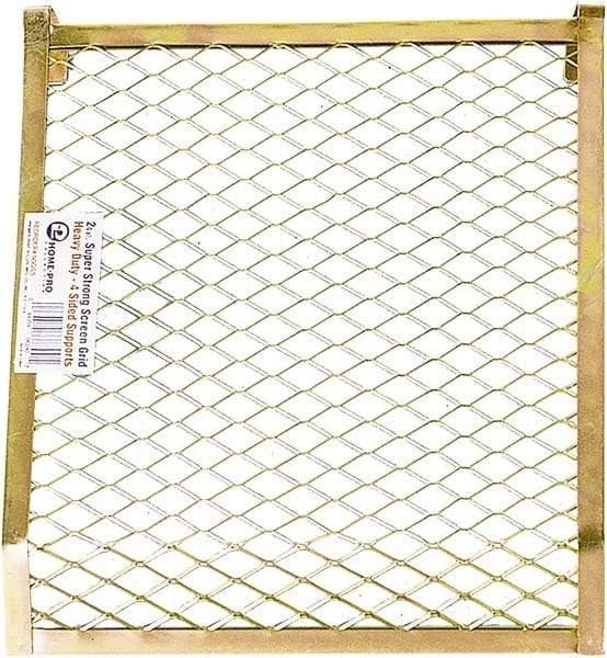 Premier Paint Roller - 2 Gal Compatible Paint Bucket Grid - 9" Roller Compatibility, Steel - USA Tool & Supply