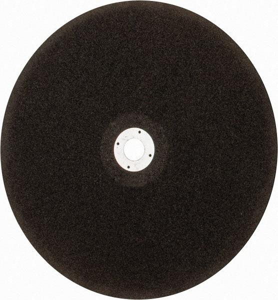 WALTER Surface Technologies - 14" 24 Grit Aluminum Oxide Cutoff Wheel - 1/8" Thick, 1" Arbor, 5,400 Max RPM, Use with Electric & Gas Powered Saws - USA Tool & Supply