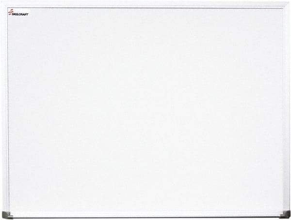 Ability One - 2" High x 19" Wide Erasable Melamine Marker Boards - Melamine, 25" Deep - USA Tool & Supply