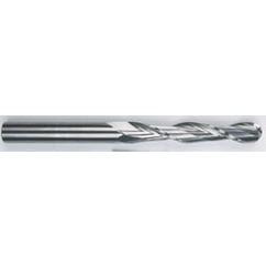 7/16" Dia. - 6" OAL - Solid CBD - Bright - Ball Nose SE EM - 2 FL - USA Tool & Supply