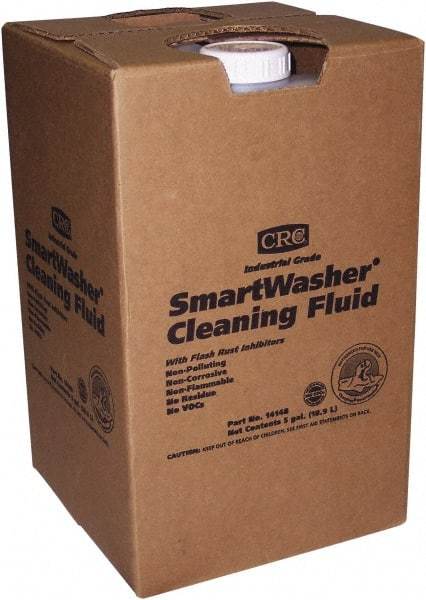 CRC - 5 Gal Jug Parts Washer Fluid - Water-Based - USA Tool & Supply
