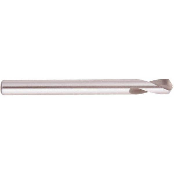 National Twist Drill - 1" Body Diam, 120°, 6-3/16" OAL, Cobalt Spotting Drill - USA Tool & Supply