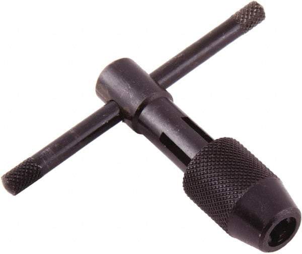Regal Cutting Tools - #12 to 1/2" Tap Capacity, T Handle Tap Wrench - 3-5/8" Overall Length - USA Tool & Supply