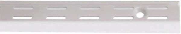 Knape & Vogt - 450 Lb Capacity, Epoxy Coated, Double Slot Standards Bracket - 94" Long, 1" High, 1" Wide - USA Tool & Supply