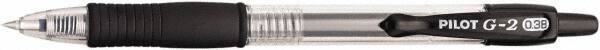 Pilot - Conical Roller Ball Pen - Black - USA Tool & Supply