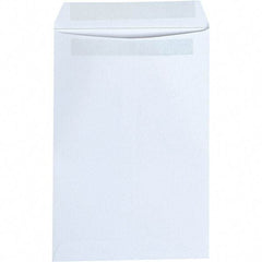 Universal One - 2-1/4" Long x 6.38" Wide Self Seal White Catalog Envelope - White - USA Tool & Supply