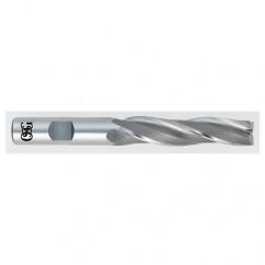 1/8 x 3/16 x 3/4 x 2 3 Fl HSS-CO Tapered Center Cutting End Mill - Bright - USA Tool & Supply