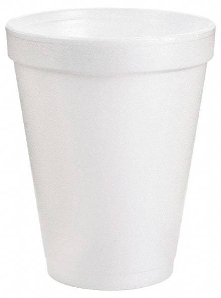 DART - Dart Foam Hot/Cold Cups, 8 oz - White - USA Tool & Supply