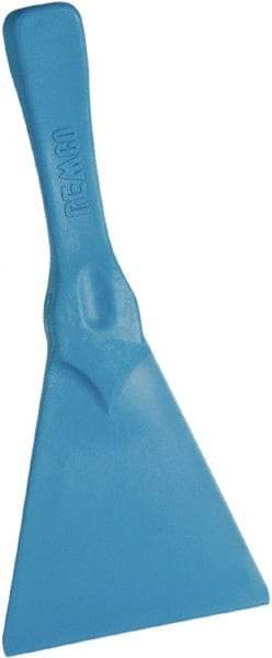 Remco - Stiff Polypropylene Straight Scraper - 4.4" Blade Width, Ergonomic Handle - USA Tool & Supply