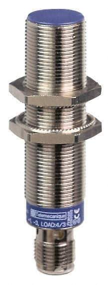 Telemecanique Sensors - PNP, NC, 8mm Detection, Cylinder Shielded, Inductive Proximity Sensor - 3 Wires, IP67, IP69K, 12 to 48 VDC, M18x1 Thread, 2.91 Inch Long - USA Tool & Supply